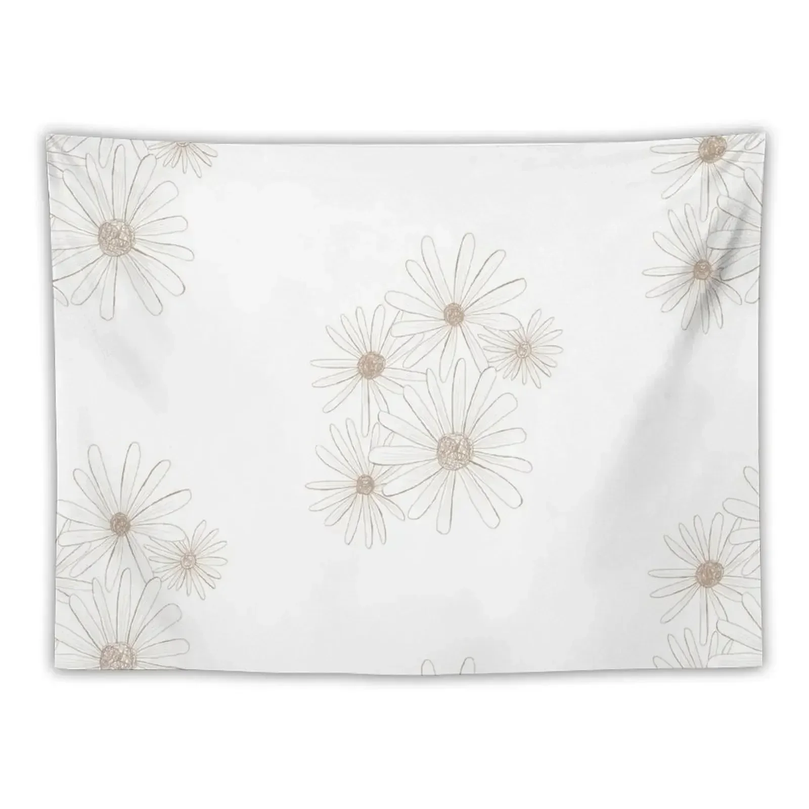 

Golden Flowers Tapestry Bedrooms Decorations Wall Decoration Tapestry