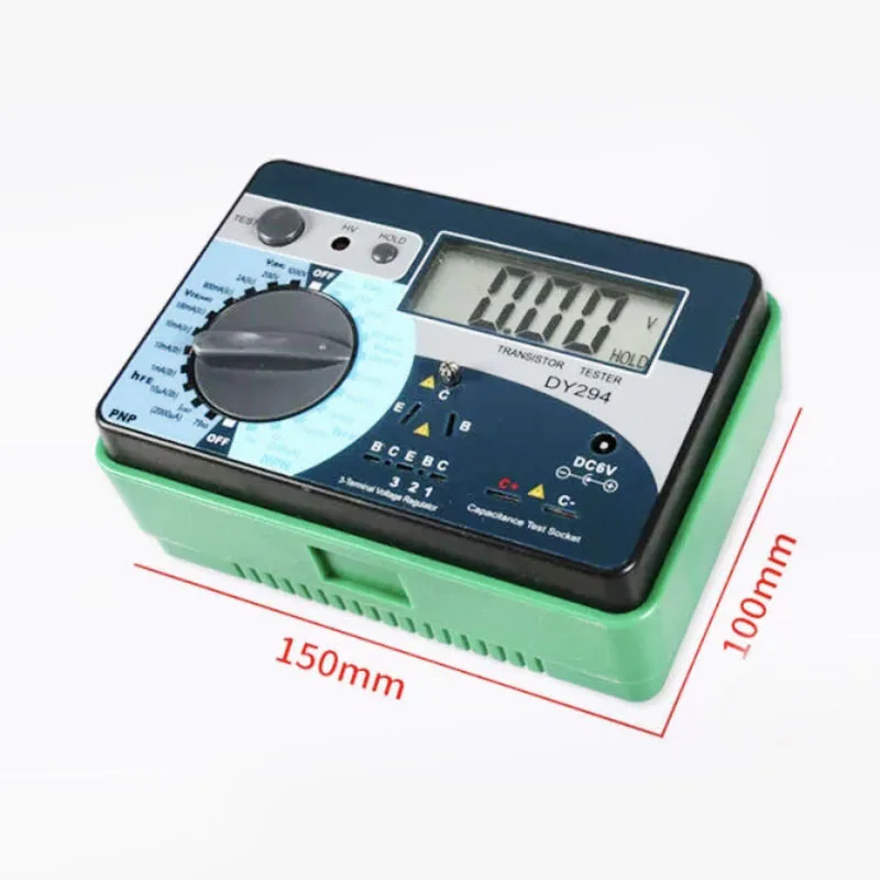 Multifunctional Digital Transistor Tester DY294 Semiconductor Triode Analyzer AC/DC Effect Tube Reverse Tester New