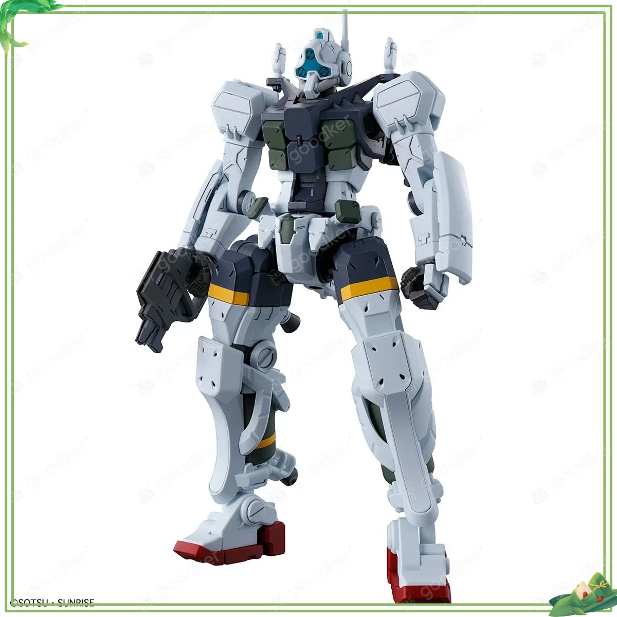 

Оригинальная модель BANDAI GUNDAM GQuuuuX HG 1/144 GMS-01 Red Gundam Bocata'S GELGOOG (GQ) в сборе, Коллекционная модель, украшение