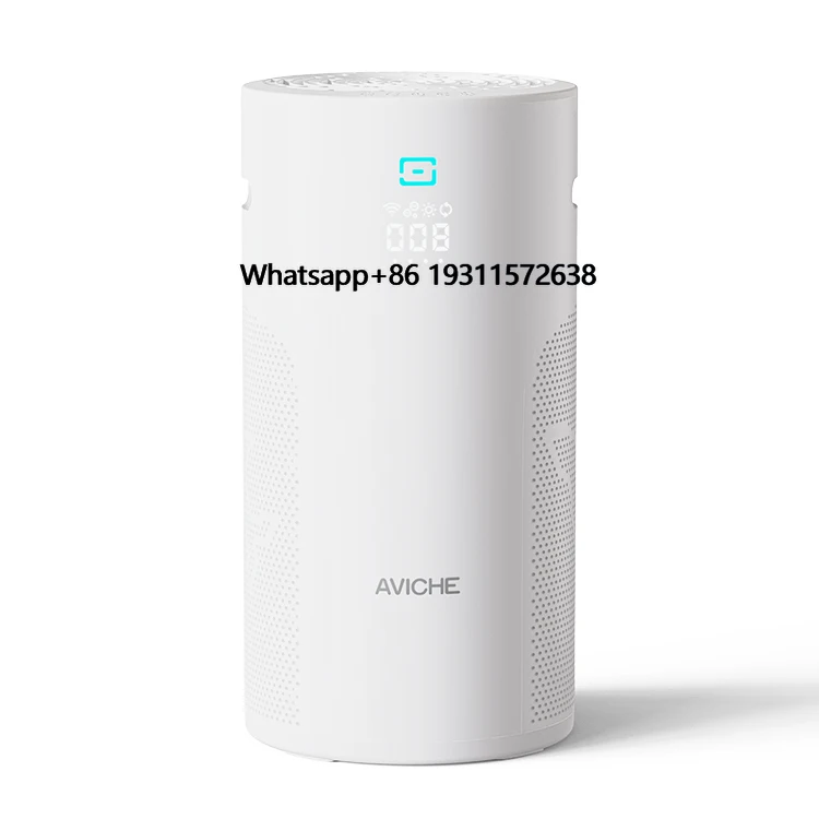 AVICHE C5 Ultra Air Purifier H13 Commercial Grade Easy Portable Desktop HEPA EU Electric Voice Control via Alexa/Baidu/HeyGoogle