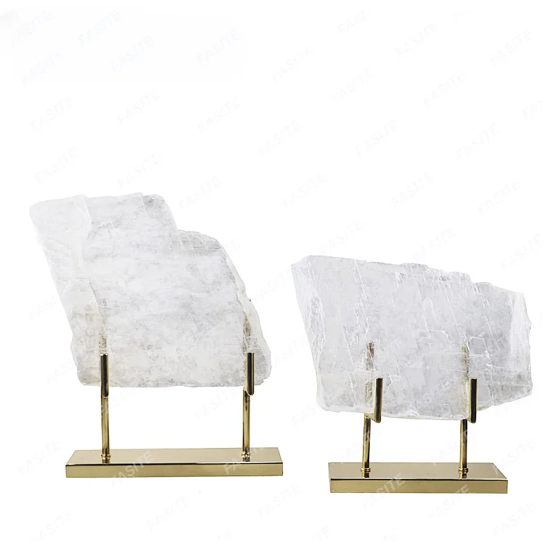 

Simple modern light luxury home furnishings, clubhouse office model room, creative art porch decoration