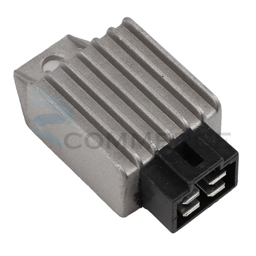 Rectificador regulador de voltaje Universal para motocicleta, 4 pines, 12V, para GY6, 50cc, 70cc, 90cc, 110cc, 125cc, Scooter, Dirt Pit Bike, ATV Quad