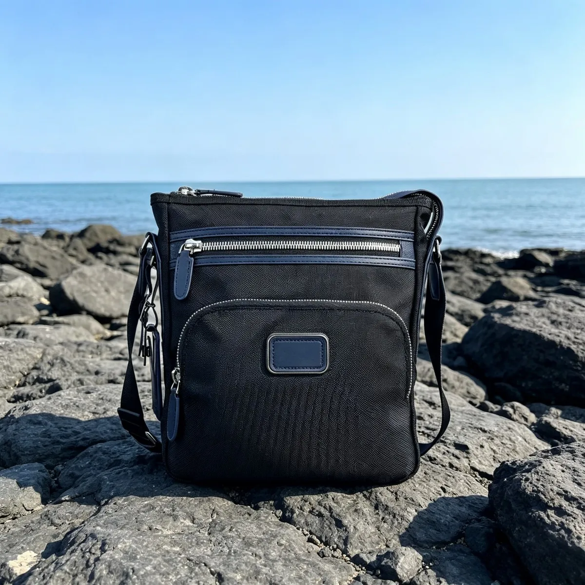 Men Ballistic Nylon Sports Crossbody Bag Outdoor Travel Business Casual Single Shoulder Pack