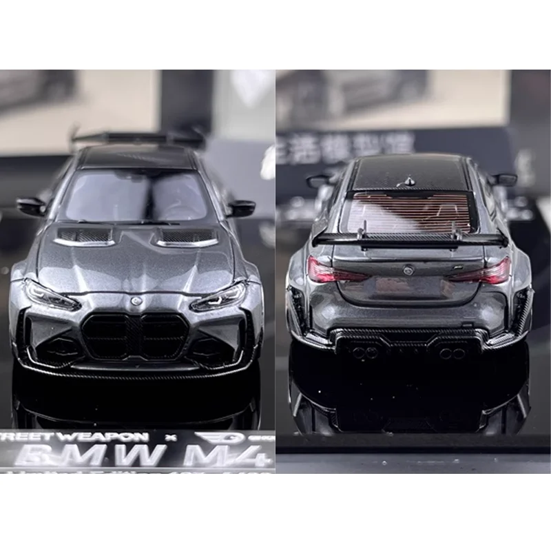 SW 1/64 BMW G82 M4 ADRO BODY KIT ของเล่นโลหะผสมมอเตอร์รถโลหะ Diecast รุ่น