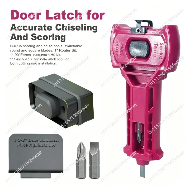 For Latch Kit for Door Latch Mortise Tools Door Lock Installation Chiseling Tools