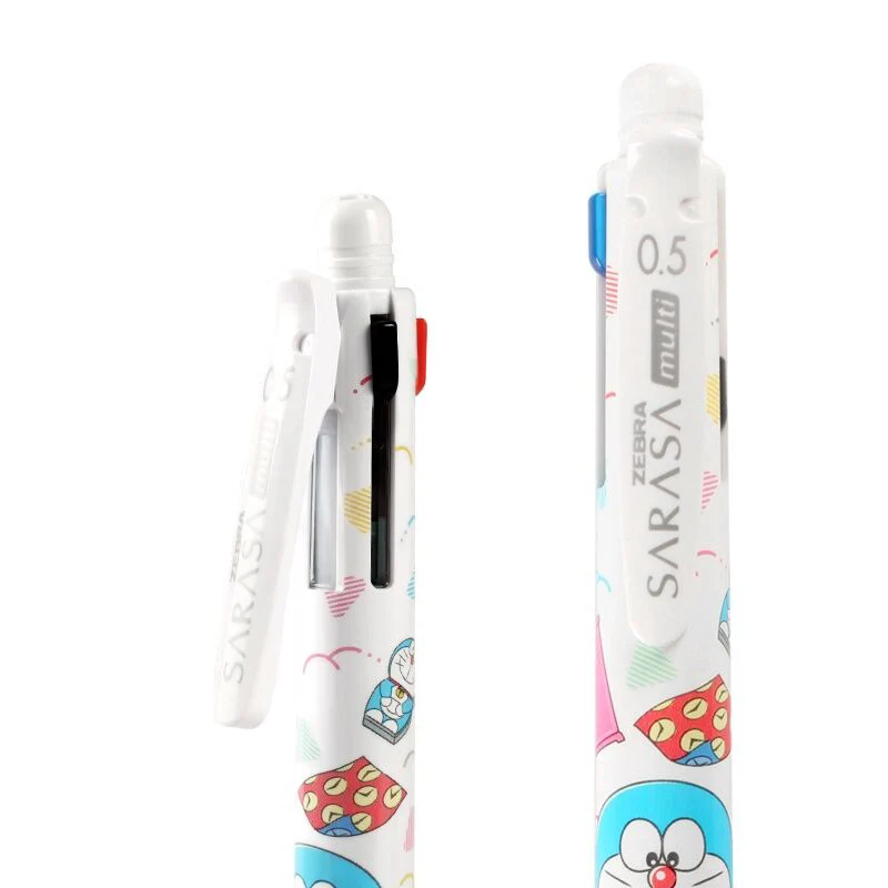 Japanese Zebra Limited Cartoon Multifunctional Gel Pen Mechanical Pencil 4+1 0.4/0.5mm Stationery For School Students Gift