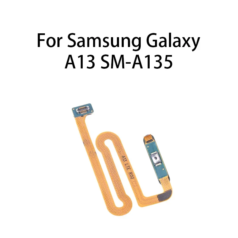 Botón de encendido con Sensor de huella dactilar, Cable flexible para Samsung Galaxy A13, SM-A135