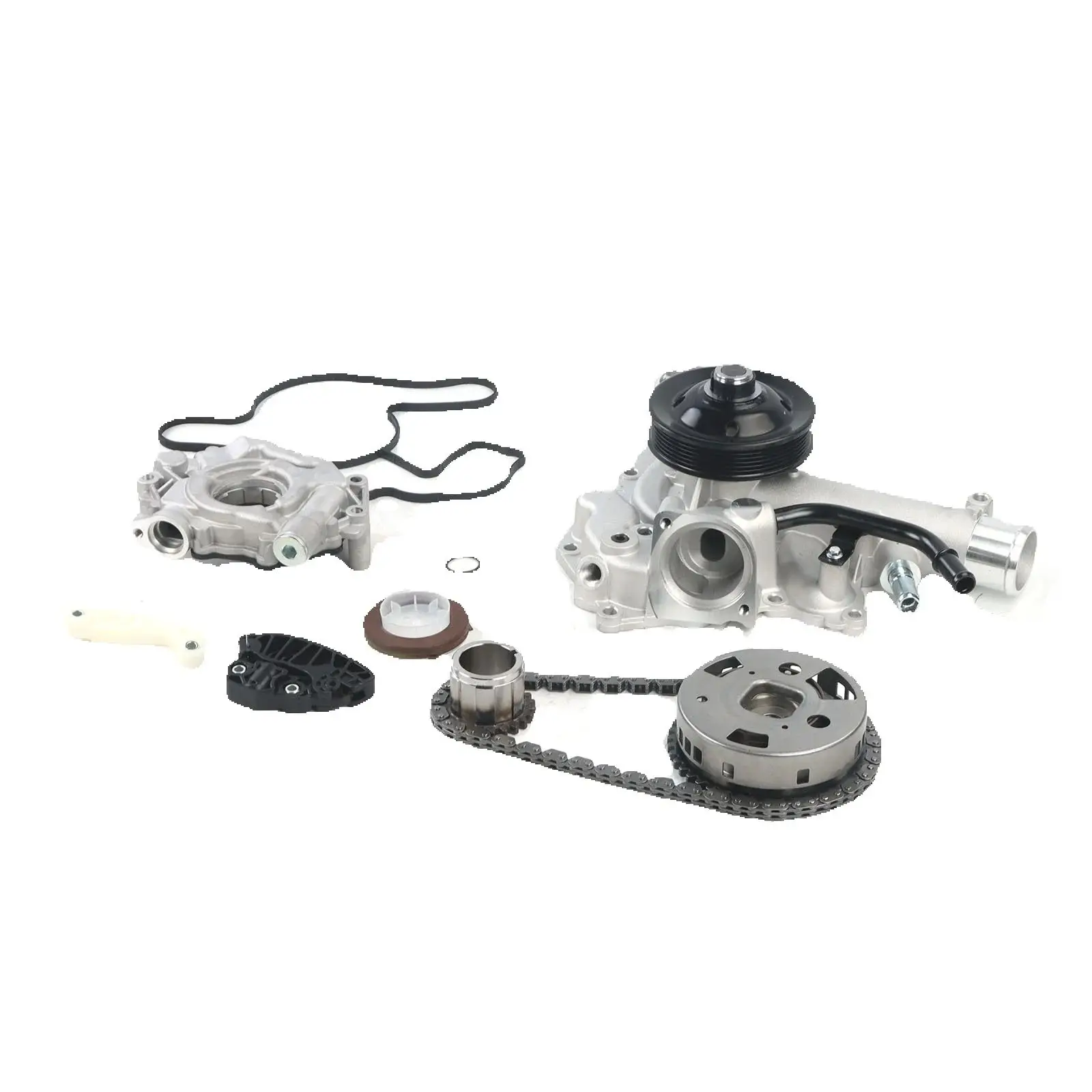 

1 комплект цепи водяного насоса распределительного вала Phaser для Ram 1500 2500 3500 2009-2018 5,7 л