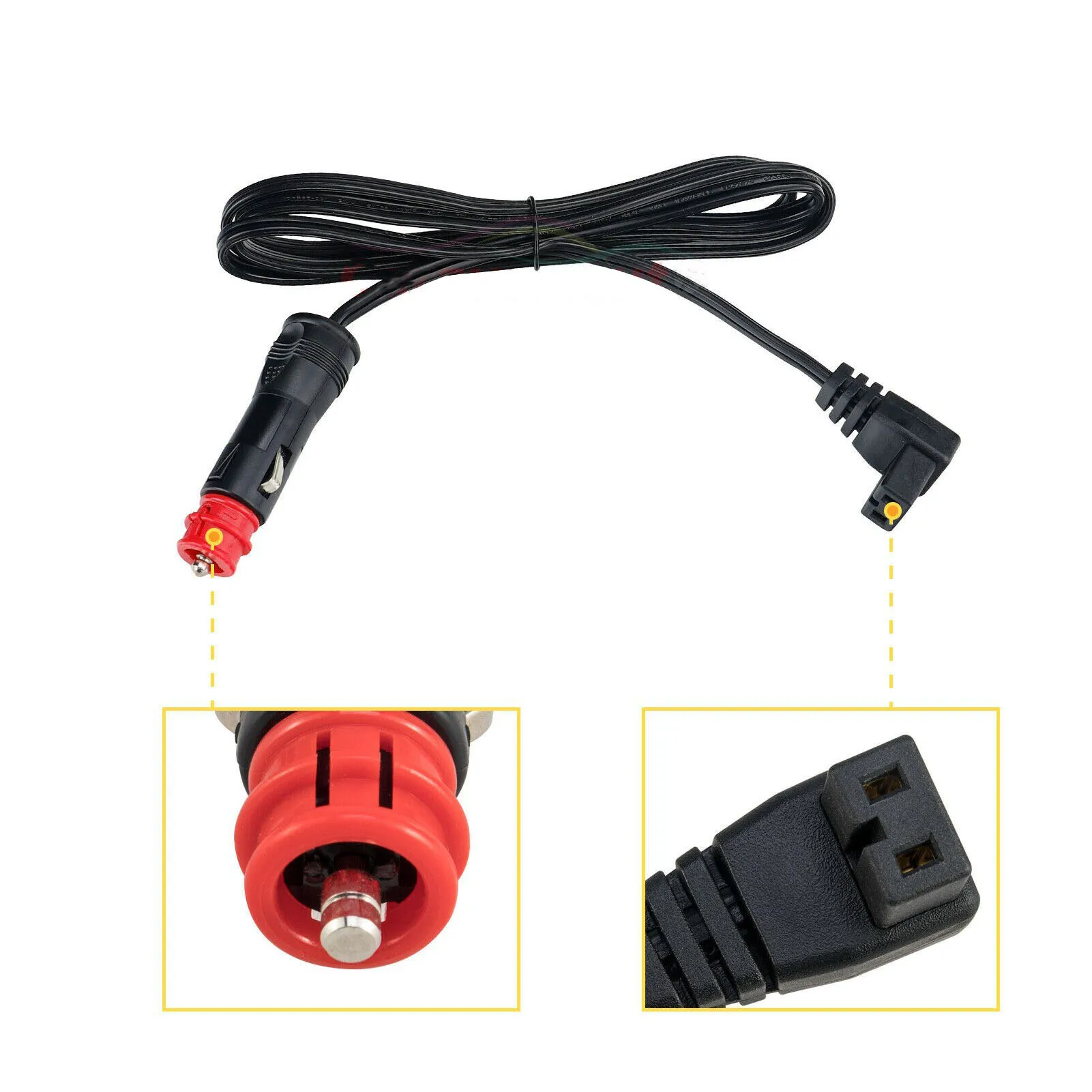 Car Refrigerator Power Cord Cable Car Mini Refrigerator Compressor Power Cord Car Fridge Freezer Plug Cable Accessories