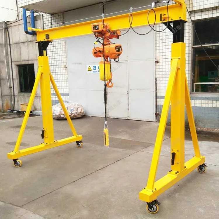 5 Ton 15m Span Tire Travelling Gantry Crane, Universal Mobile Structure & Stable Power Component For Industrial Lifting