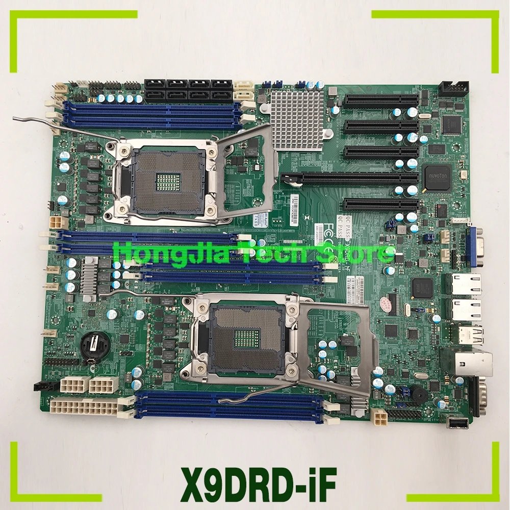 X9DRD-iF For Supermicro Motherboard DDR3 PCI-E 3.0 SATA3  LGA2011 Xeon E5-2600 Family