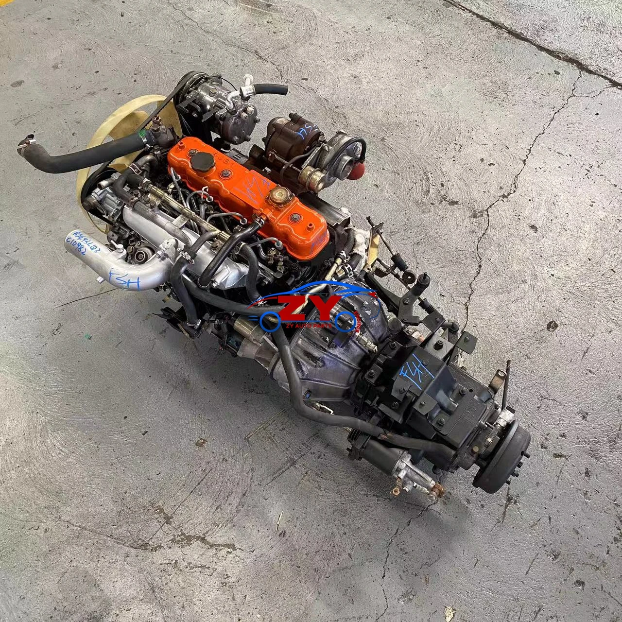 Used Diesel Engine for JAC Truck 4JB1T  4-cylinder for Heavy Load and Various Working Environments