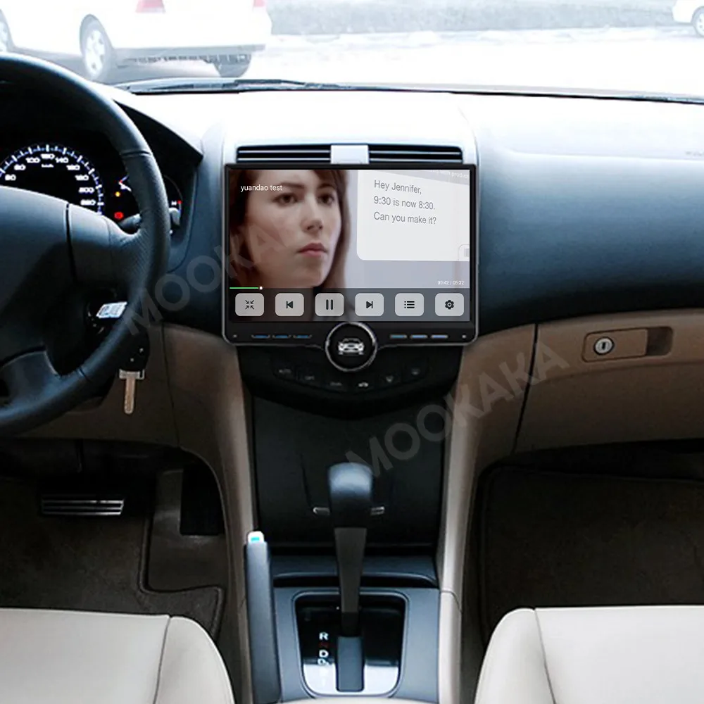 For Honda Accord 7th Gen 2007 Android Car Radio Multimedia Video Wireless Carplay Autoradio Stereo GPS Navigation Head Unit