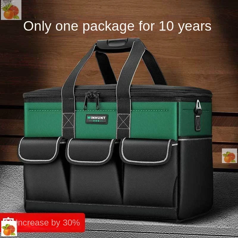 Square Kit New Electrician Kit Multifunctional Durable Storage Bag Hardware Tools Buggy Bag