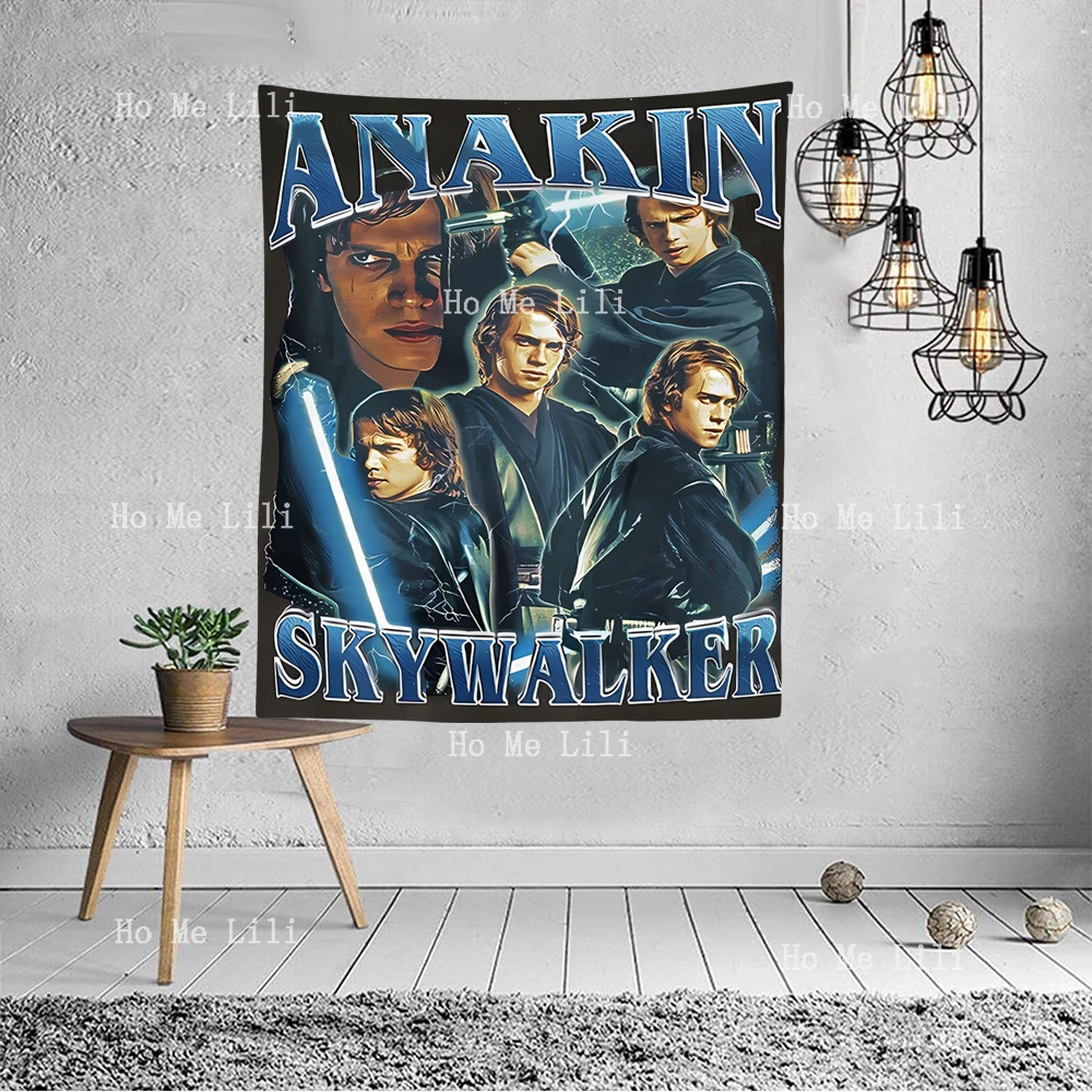 Anakin Skywalker Anakin Skywalker Vintage 90' Classic Wall Aesthetic Tapestry For Bedroom Living Room Dorm