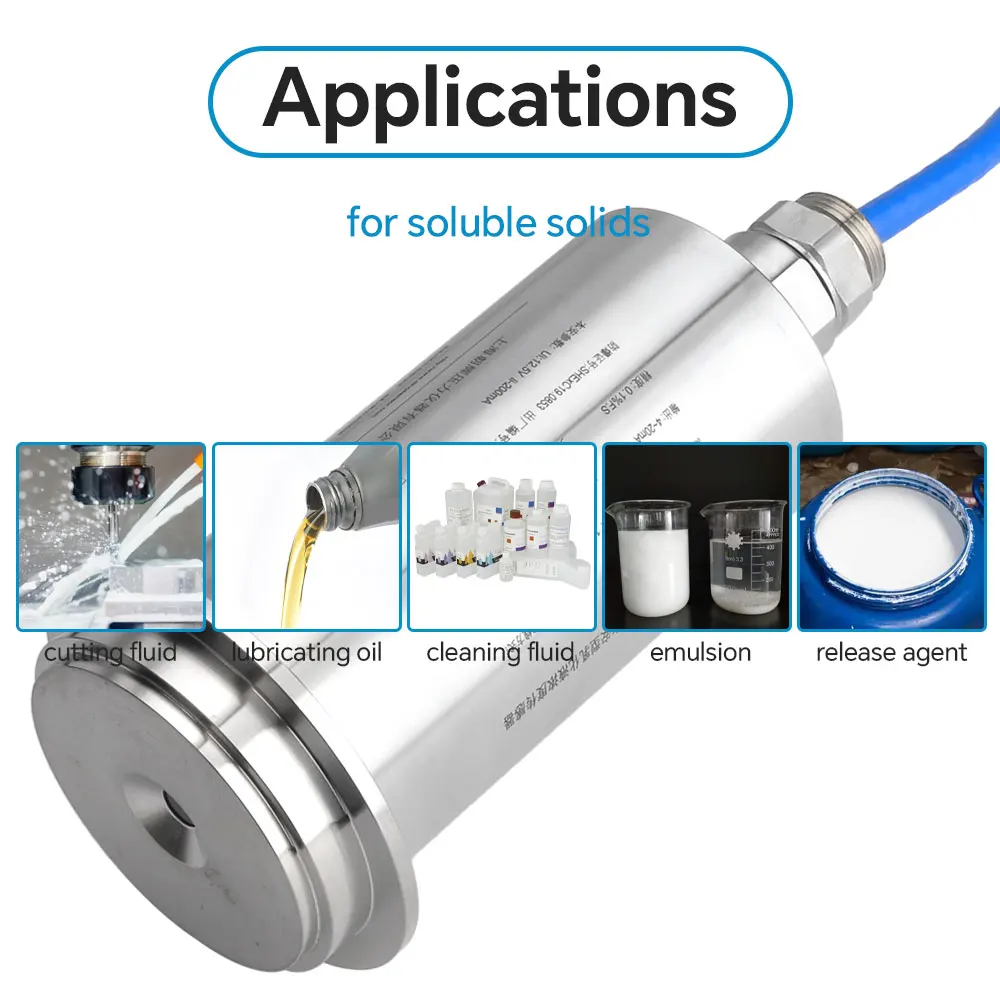 Intrinsically Safe Inline Type Process Refractometer Mineral Pulp Concentration Meters