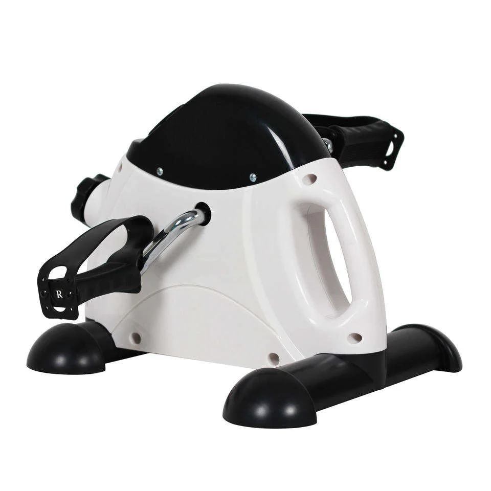 Portable Mini Home Exercise Bike Trainer Under Desk Pedal Exerciser for Arms & Legs Health Recovery