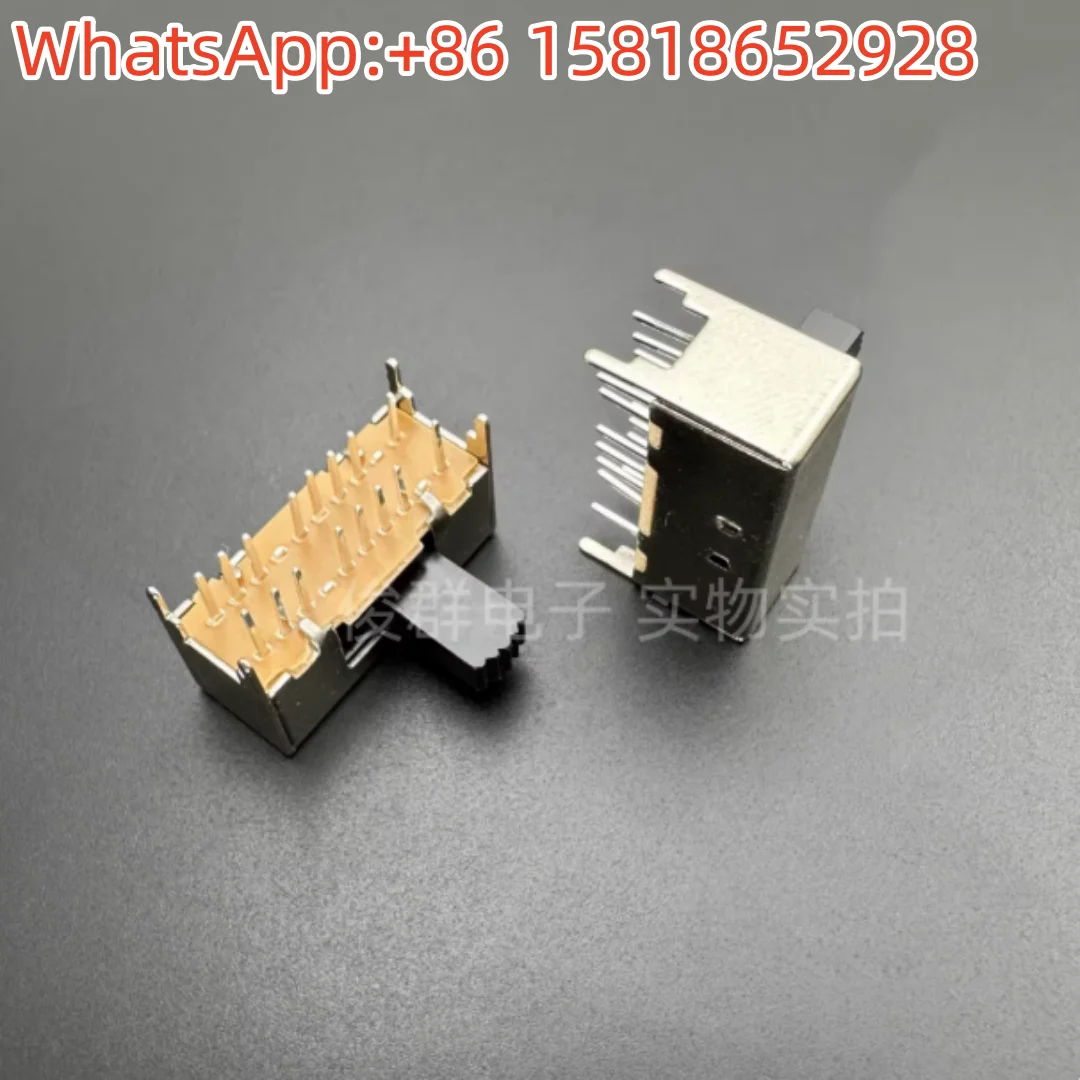 

5 шт. SK42H01G9 SK-42H01 тумблер раздвижной горизонтальный двухрядный 16 контактов 2 пряжки шестерни боковой циферблат 4 фиксированные ножки