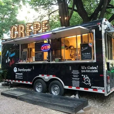 

Stainless Steel Food Trailer Outdoor Sale Taco Hot Dog Cart Street Mobile Kitchen Food Trailer Business Food Kiosk Ice Cream Car