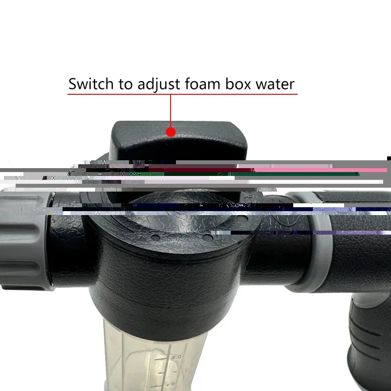 Water Gun 100ml Car Washing Snow Foam Gun Bottle Sprayer Soap Shampoo Sprayer for Garden Hose Window Soap Cleaning Washing