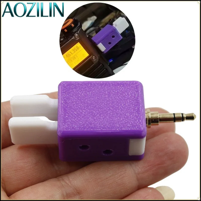 AOZILIN Dual‑Paddle CW Morse Auto‑Key,Adjustable Tension Telegraph Key for HAM Radio CW Training Practice