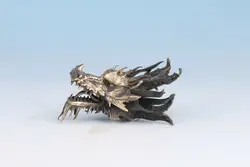 Rare Chinese Old Collectible Bronze Dragon Figure Statue Art Home Decoration