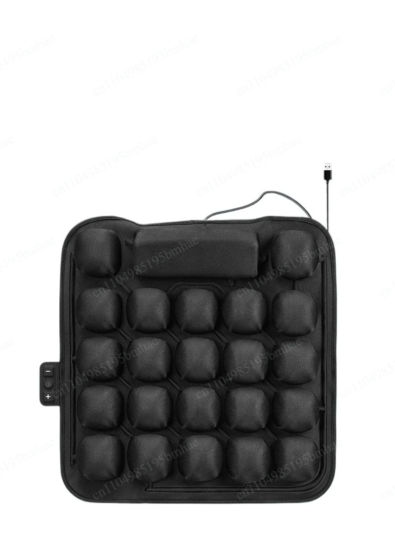 Intelligent multi-functional bionic kneading electric massage seat cushion sedentary air decompression spine protection hip pad