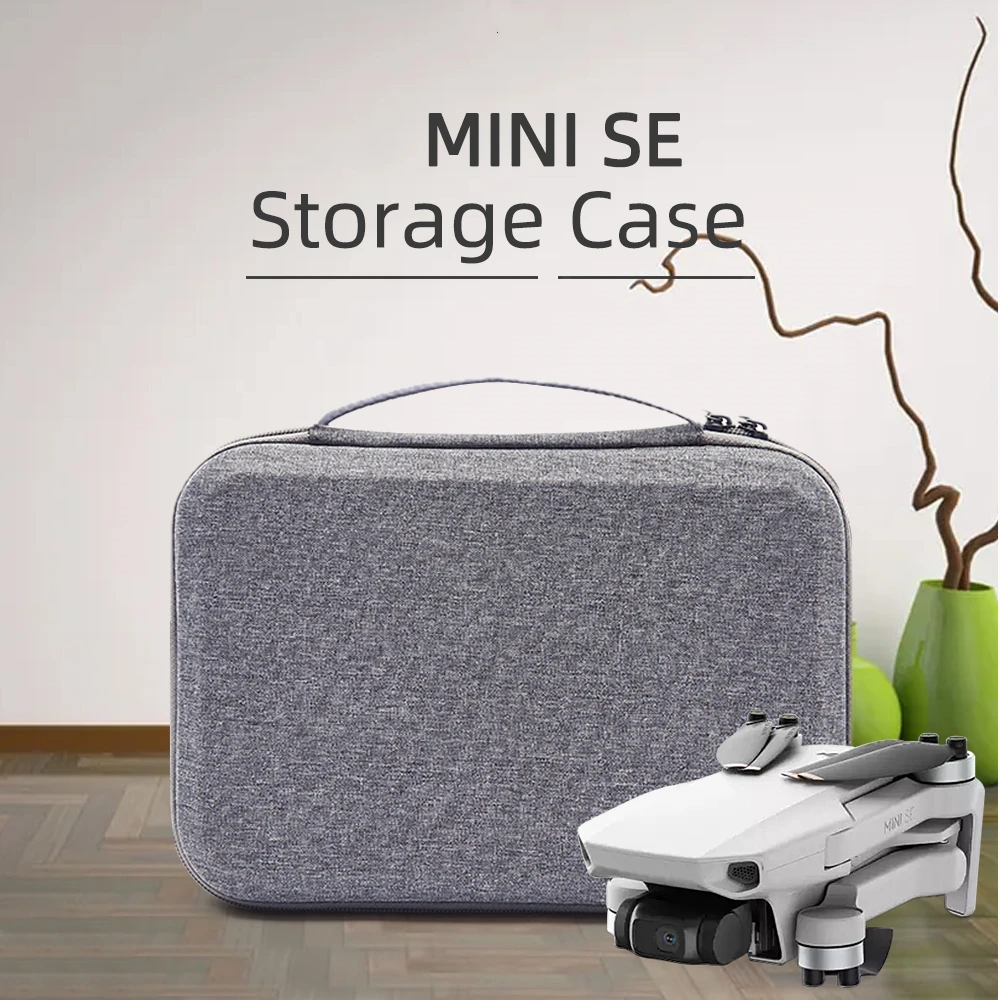 

For DJI Mini SE Portable Storage Bag Travel Outdoor EVA Waterproof Carrying Case Zipper Handbag