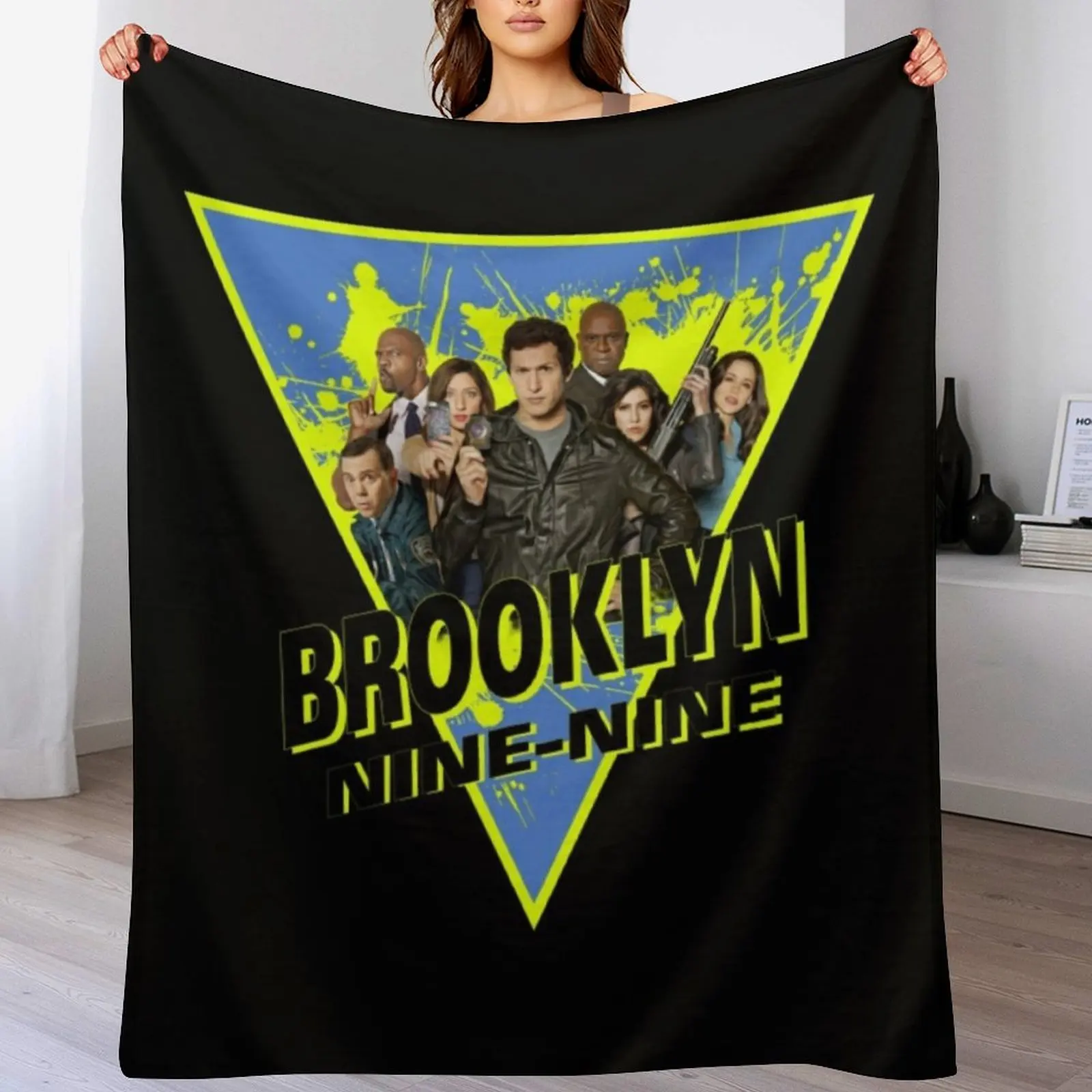 Brooklyn Nine Nine T-ShirtBrooklyn Nine Throw Blanket Quilt Thermals For Travel Blankets