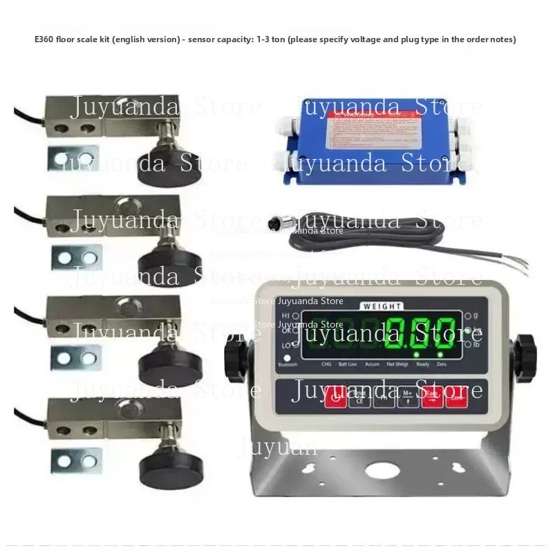 

English Version E360 Bluetooth Electronic Scale Meter Express Logistics Portable Weighing Display Meter
