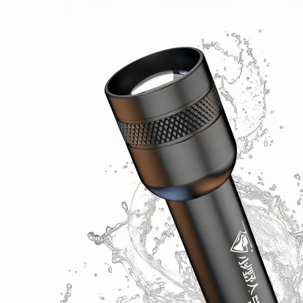 Premium Led Flashlight Rechargeable Focus Torch Waterproof Handheld Light For Utility Repair Home Lighting Outdoor Gear