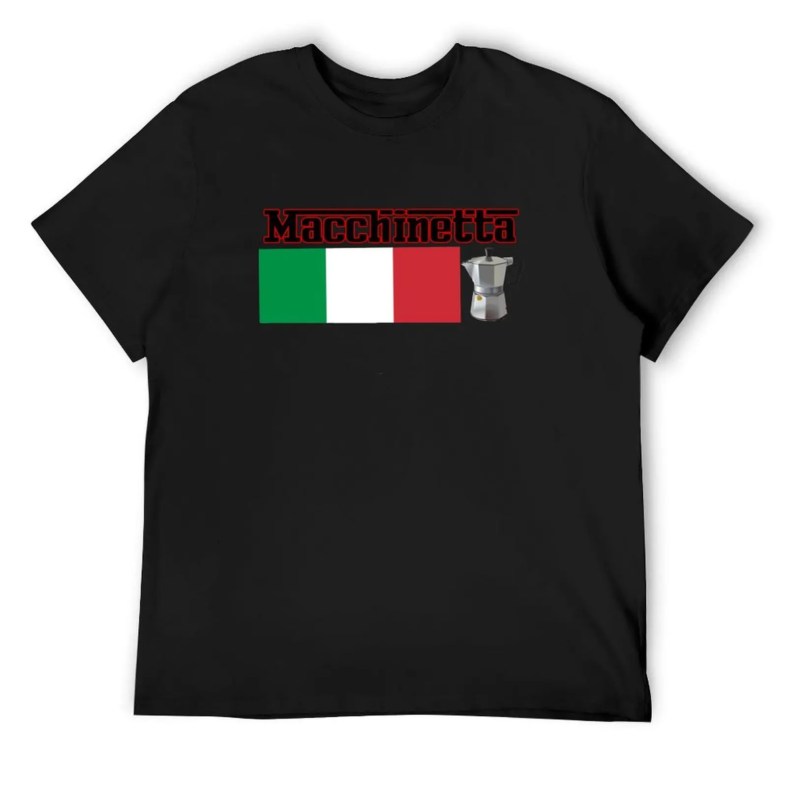 Coffee/Macchinetta/Espresso/Moka Italian pride T-Shirt aesthetic clothes tees for a boy mens graphic t-shirts