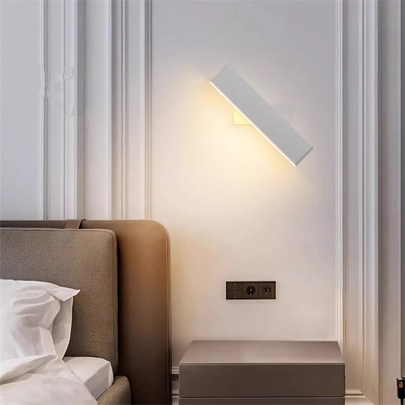 Eye Protection Full Spectrum Minimalist Modern Children's Room Bedroom Master Bedroom Hotel Bedside Reading LED Wall Lamp