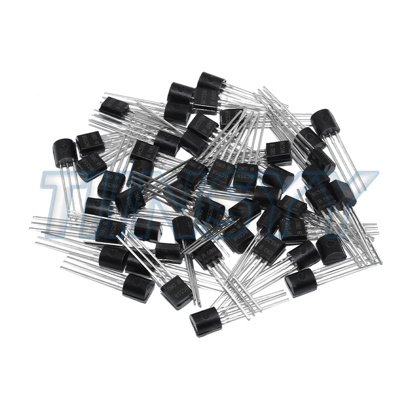 100pcs BC327 BC337 BC547 BC548 BC549 BC550 BC556 BC557 BC558 TO-92 Transistor NPN PNP New Original