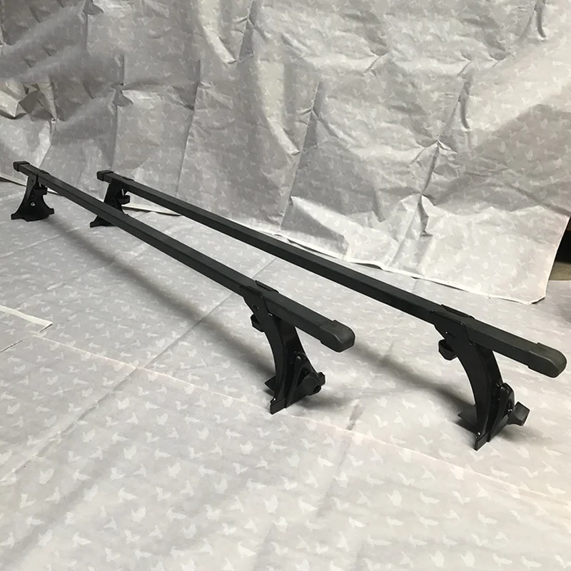 High Quality Portable Iron Plastic Black Roof Rack Universal 4x4 SUV Cargo Load