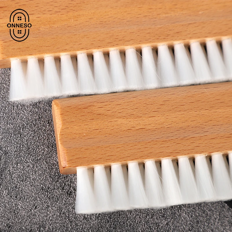 Vinyl Record Dust cleaning brush Natural Beech handle Soft bristle Anti-static Cleaner Dust Remover Accessory Record cleaning to