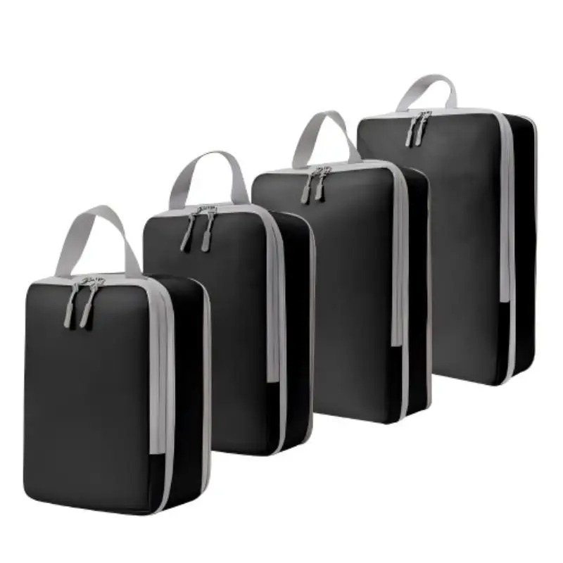 

[THG] [THG] Набор из 8 компрессионных дорожных сумок-кубов для хранения, дышащие и складные, портативные