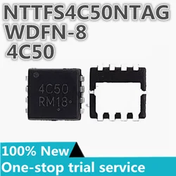 5-100PCS %New original NTTFS4C50NTAG   4C50 For XBOX ONE S Q9D2 Q9D4 Q9E2 Compatible Mosfet IC Channel 30V 75A QFN8