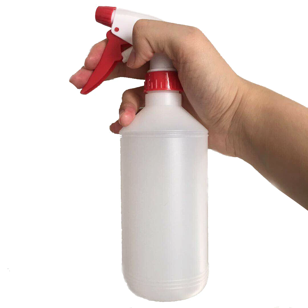 New 500Mlx5 Packs Plastic Trigger Spray Bottles 16 Oz Foaming Cleaning Commercial Sprayers