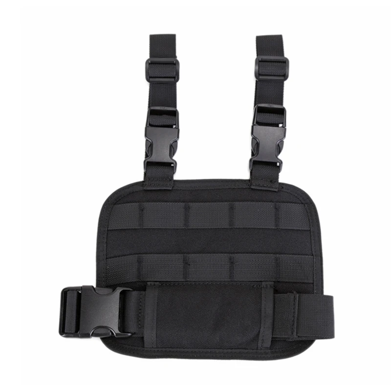 Drop Leg Molle Gun Holster Platform Magazine Pouch Holster Thigh Rig Panel Pistol Mag Pouch Hunting Accessories