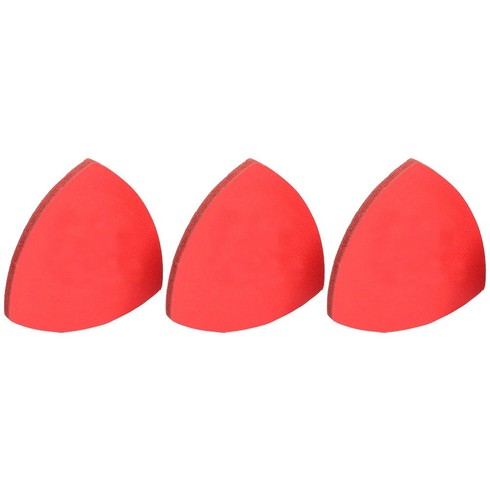 

3Pcs Durable Ukulele Picks Practical Simple Guitar Plectrums Musical Instrument Supplies Fine Detail Exquisite