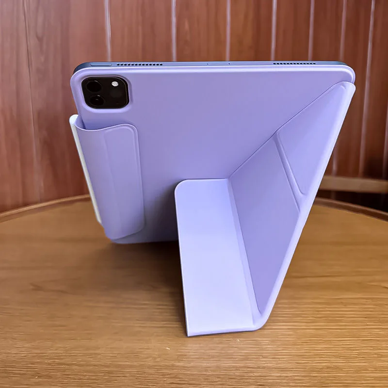 حافظة لجهاز iPad Pro 11 12.9 غطاء مغناطيسي قابل للفصل مع مشبك لجهاز iPad 11th 10th air 4 5 10. 9 11 13 ميني 6 7 8.3 تابلت فوندا #4