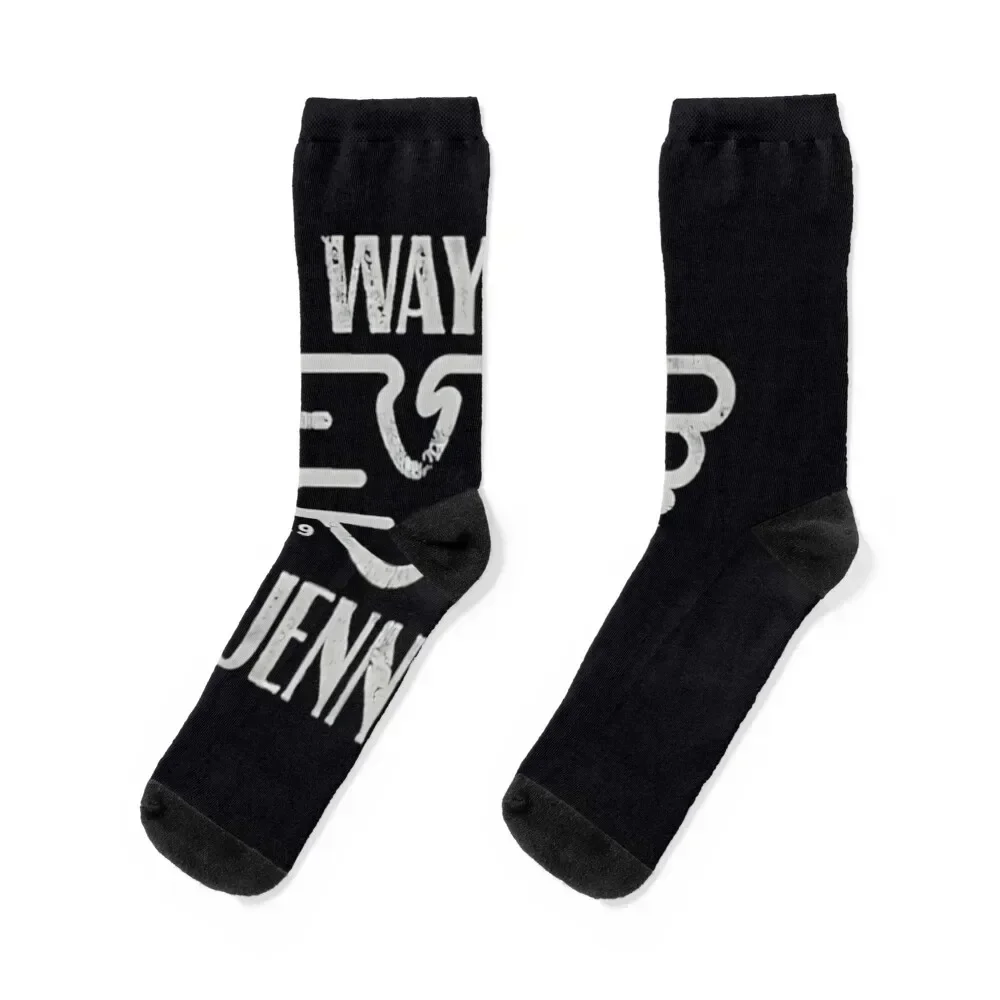 70s Style Outlaw Country Waylon Jennings Greatest Hits Socks colored hiphop new year Socks Man Women's