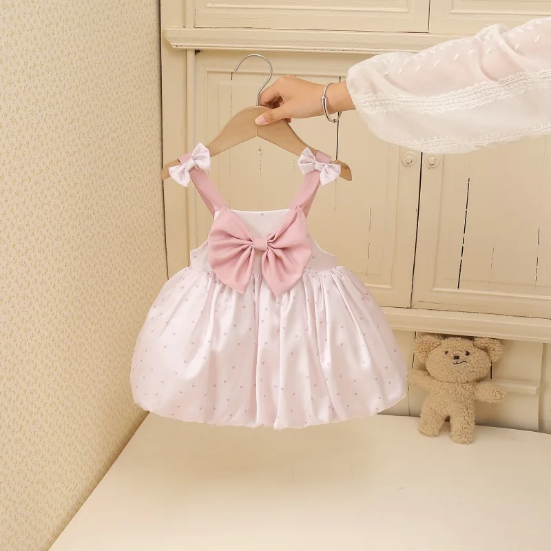Girls' Dress Baby's Summer New Cute Princess Summer Suspender Dress Fashion and Cute Sleeveless Skirt