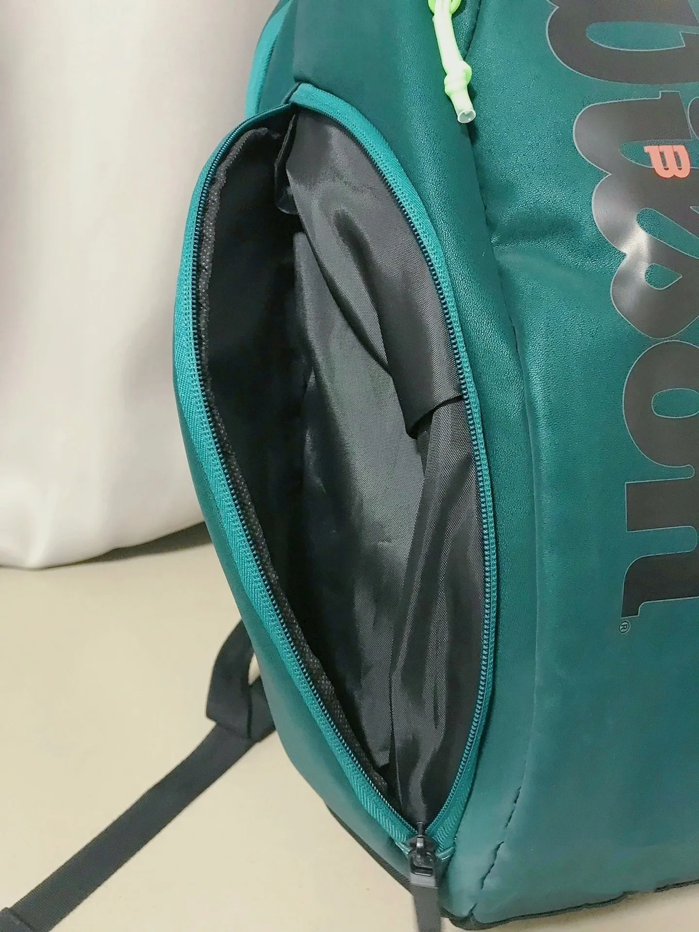 オリジナルウィルソンテニスバッグ多機能バックパック大容量独立したシューズコンパートメント断熱コンパートメント付き