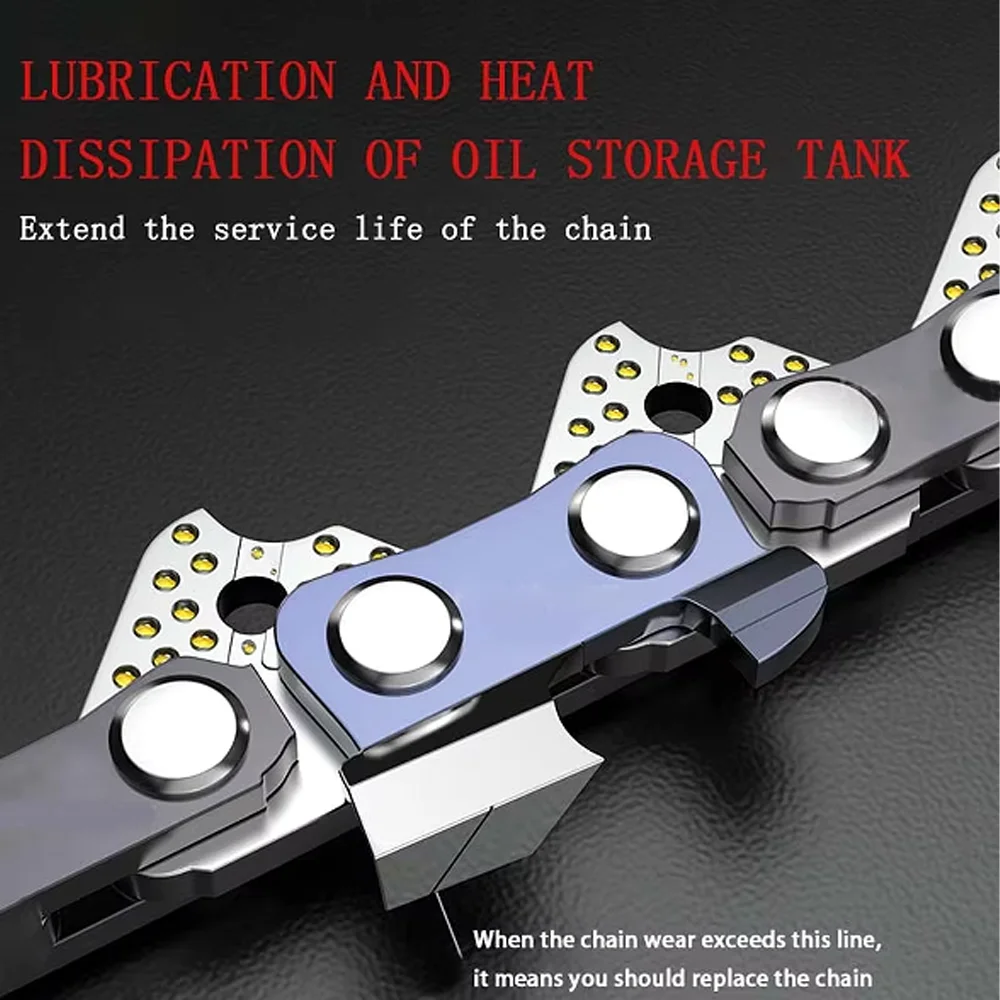 

Цепь бензопилы, цепь бензопилы, силовая цепь, универсальные аксессуары для лесозаготовок 12 дюймов, 16 дюймов, 18 дюймов