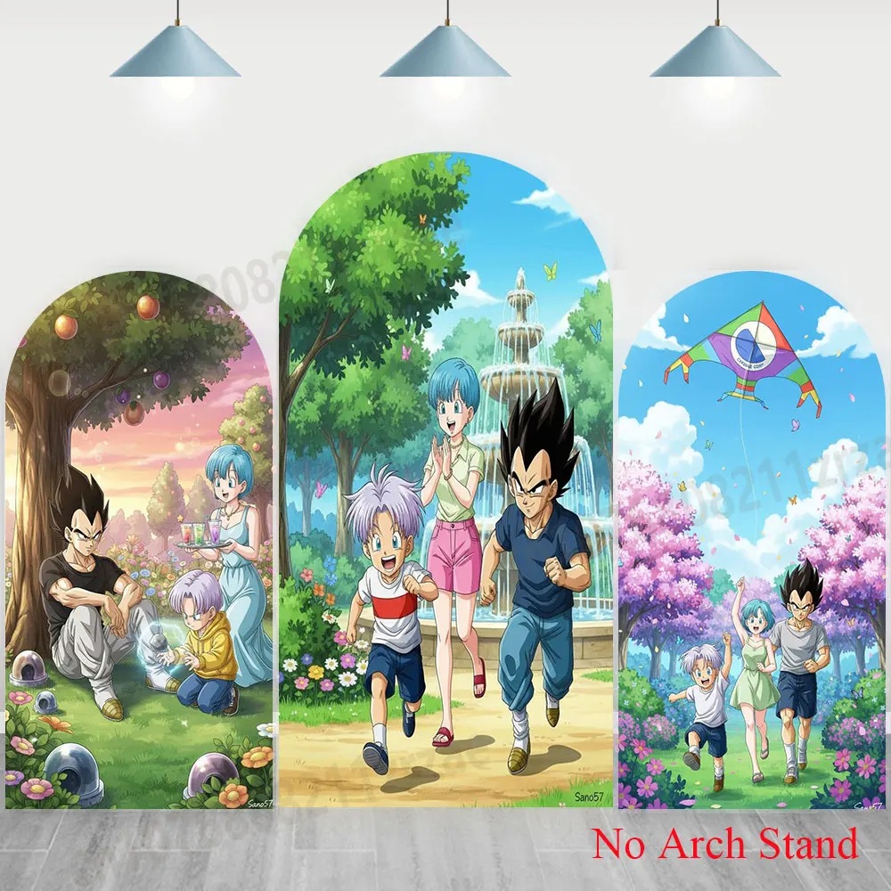 

Фон с изображением дракона в стиле Dragon Ball для мальчиков, для детского дня рождения, вечеринки, декора гостиной, баннер, постер, реквизит для фотосессии, чехол