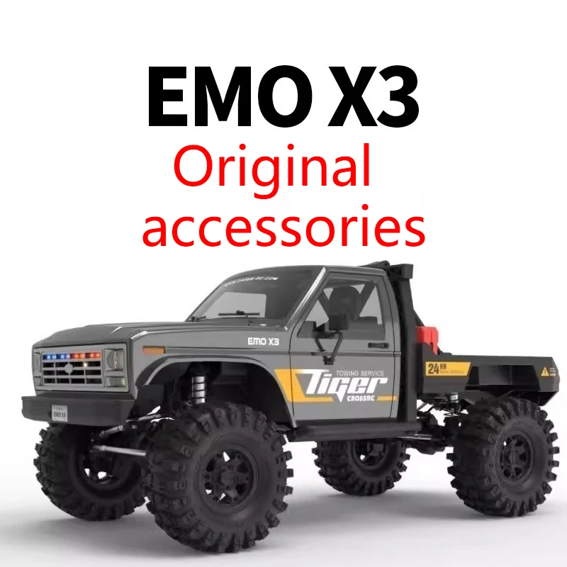 Crossrc Emo X3 1/8 Original Factory Complete Set Of Accessories, Winch Controller, Warning Light, Beam, Etc. (1)