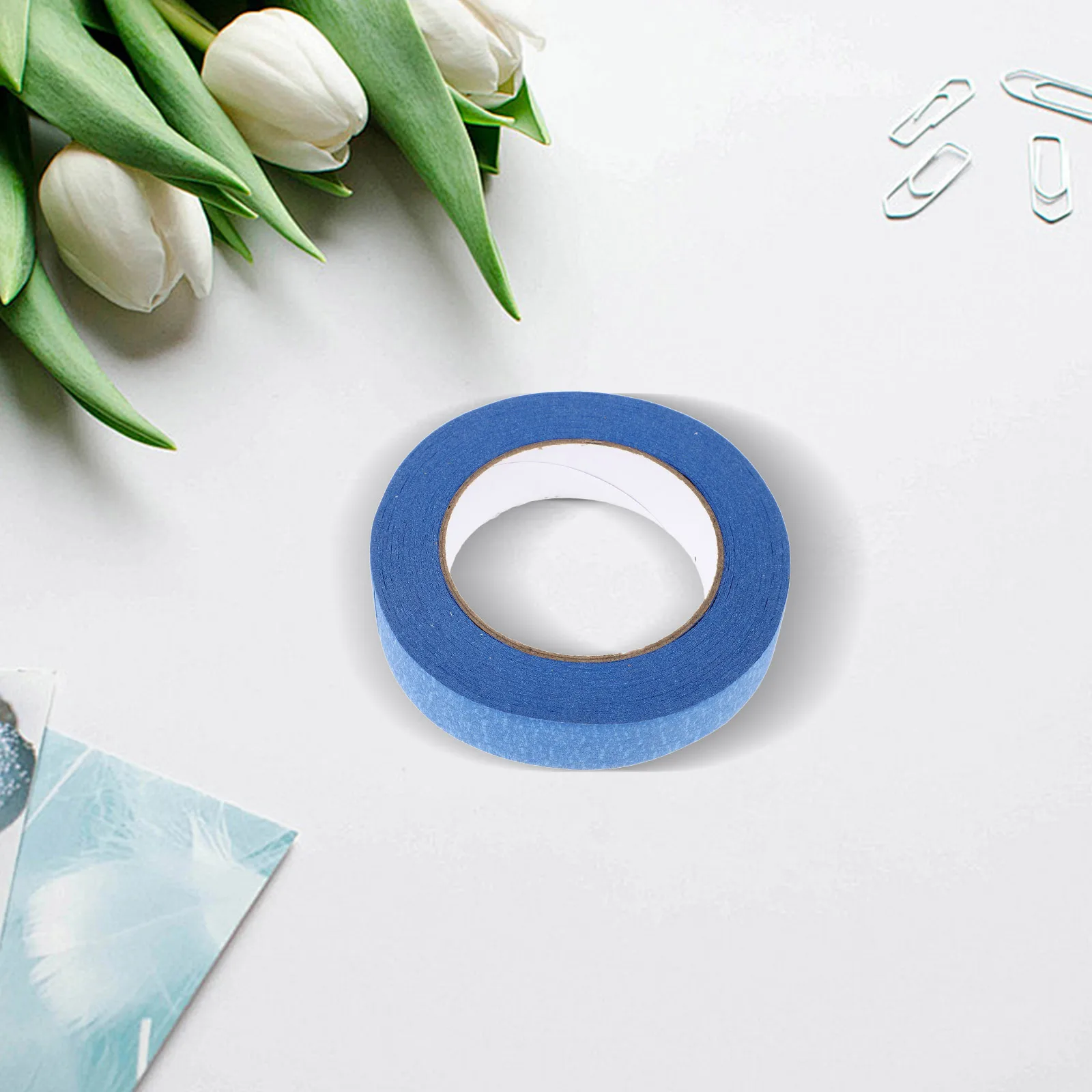 

High Adhesion Blue Masking Tape 30mmx50m Non Residue for Car Spray Painting Home Renovation Art Projects Material