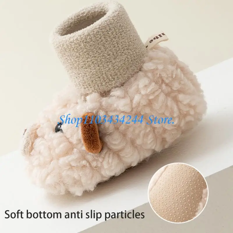  Soft Baby Walking Shoes for Autumn & Winter not  Slip Soles Todder Shoes Multifunction  Designs Infant Shoes for Everyday Use